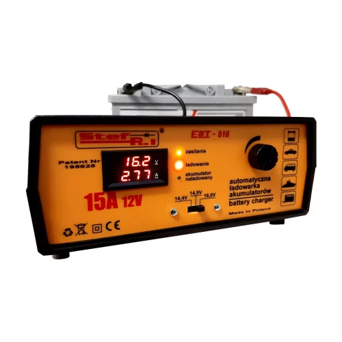 ŁADOWARKA STEF-POL EST-516 12V 15A