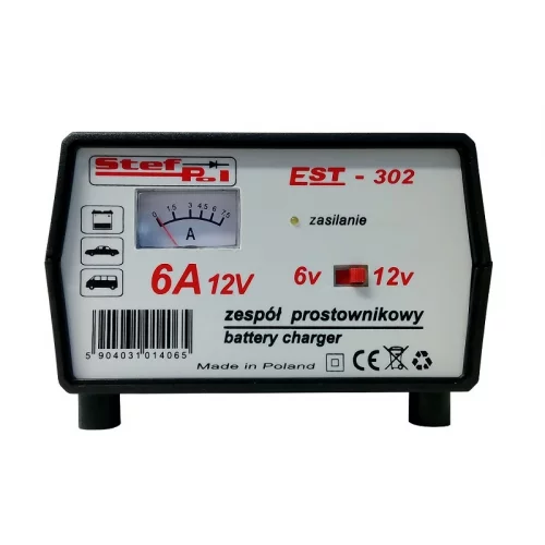 PROSTOWNIK STEF-POL EST-302 6/12V 6A