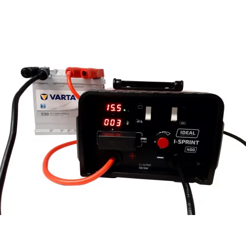 PROSTOWNIK Z ROZRUCHEM IDEAL I-SPRINT 400 12V 24V