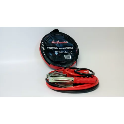 PRZEWODY KABLE ROZRUCHOWE 200A 1.8M PRZEWODY KABLE ROZRUCHOWE 200A 1.8M