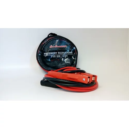 PRZEWODY KABLE ROZRUCHOWE  600A 2.5M