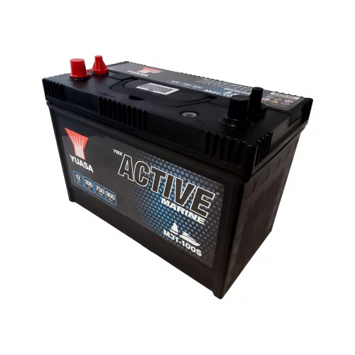 YUASA YBX ACTIVE MARINE M31-100S 12V 100Ah 750A YUASA YBX ACTIVE MARINE M31-100S 12V 100Ah 750A